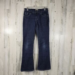 3/$15 mudd Girls medium wash flare blue denim jeans girls size 16